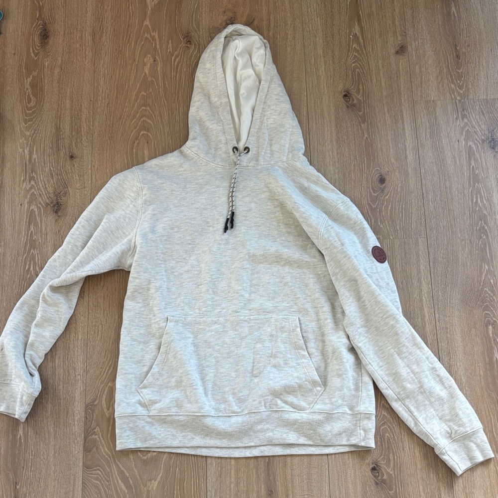 Men's Cream Hoodie Sweater